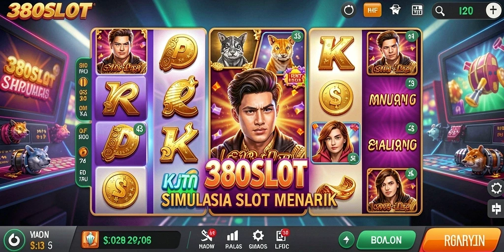 Gameplay menarik dari 380SLOT dengan mesin slot bervariasi.