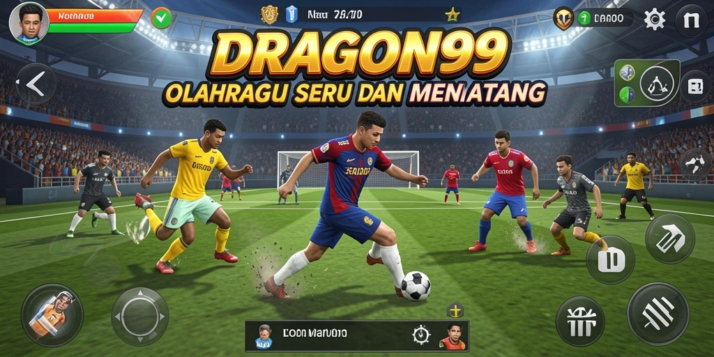 Tampilan gameplay seru dan mendebarkan dalam DRAGON99.