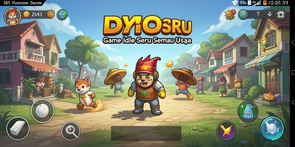 Tampilan menarik gameplay DY01 dengan karakter dan grafis yang menawan.
