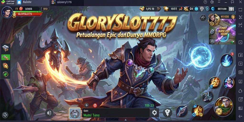 Gameplay GLORYSLOT777 yang mendebarkan dan grafis menawan.