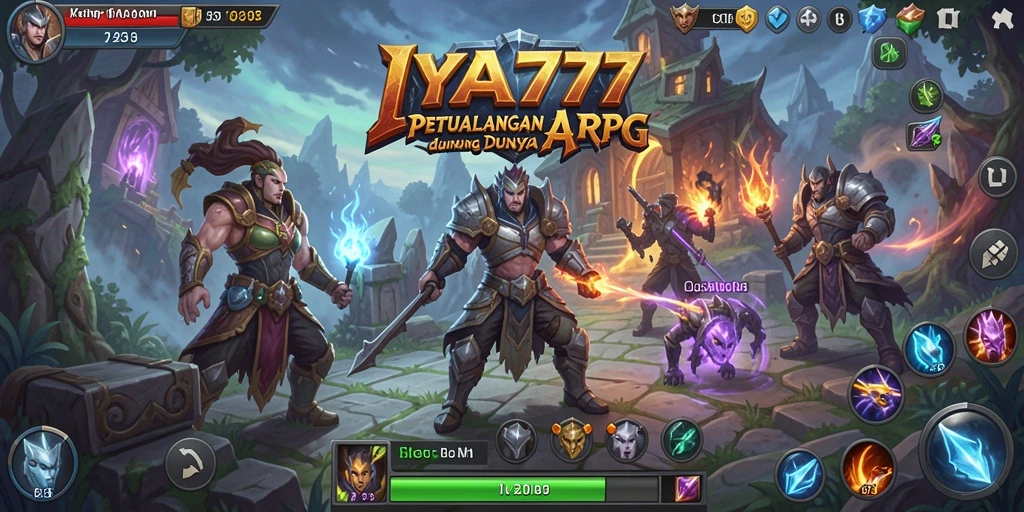 Tampilan gameplay IYA777 yang penuh aksi dan petualangan.