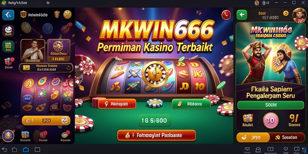 Gameplay seru dari aplikasi kasino MKWIN666 yang membuat ketagihan.