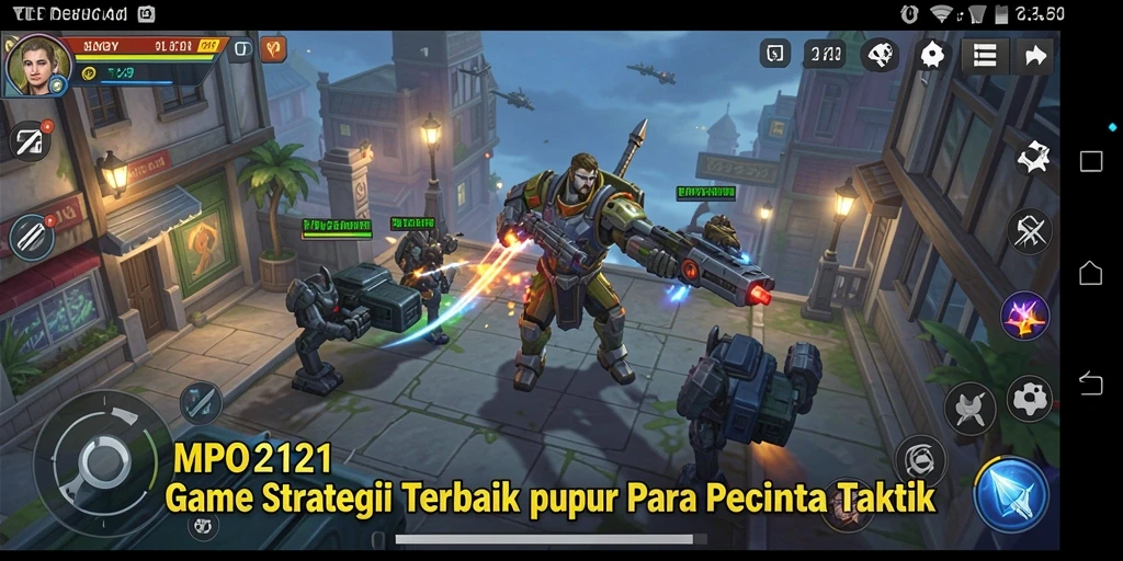 Screenshot menampilkan aksi dan strategi mendalam dalam MPO2121.