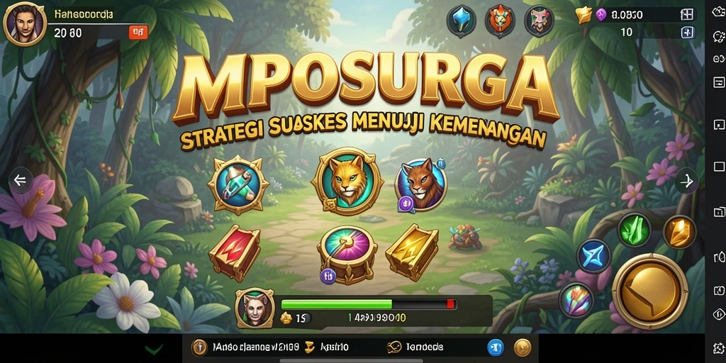 Gameplay seru di MPOSURGA yang menantang strategi pemain.