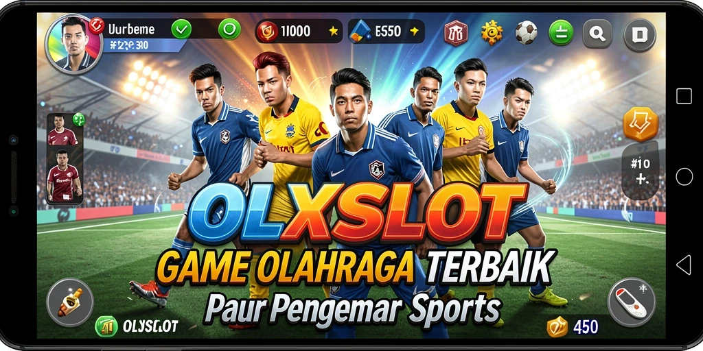 Tampilan seru dari gameplay OLXSLOT dengan berbagai cabang olahraga.