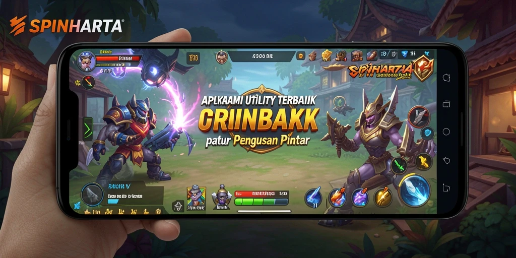 Tampilan antarmuka SPINHARTA yang informatif dan interaktif.