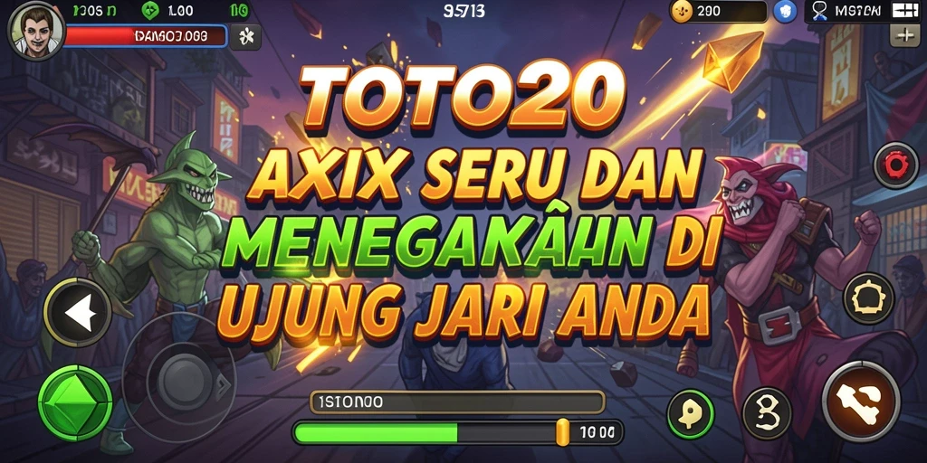 Tangkapan layar TOTO20 menunjukkan momen aksi yang mendebarkan dan grafis yang memukau.